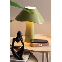 Budík Retro Flat LED Karlsson KA6039BY, 8cm